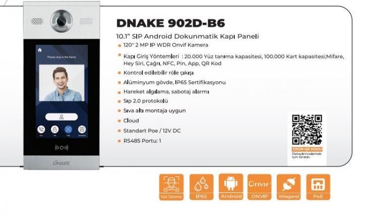 DNAKE GÖRÜNTÜLÜ DİAFON